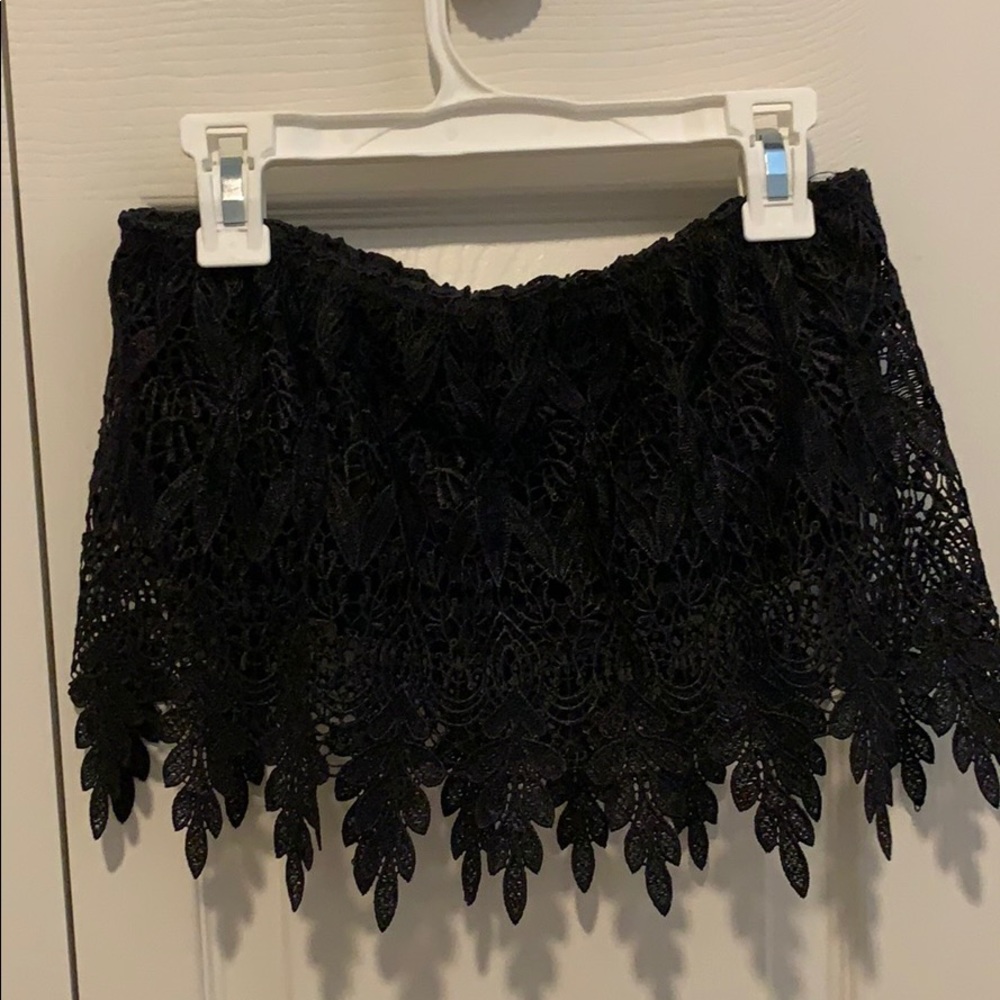 Lace bandeau top